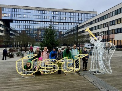 Bruslení na Lidickém náměstí