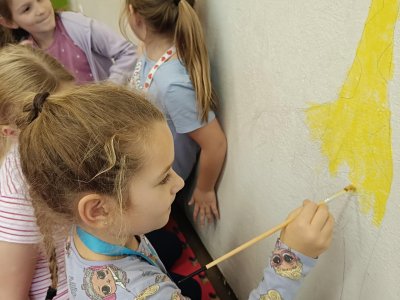 Zdobíme si zeď zvířátky 