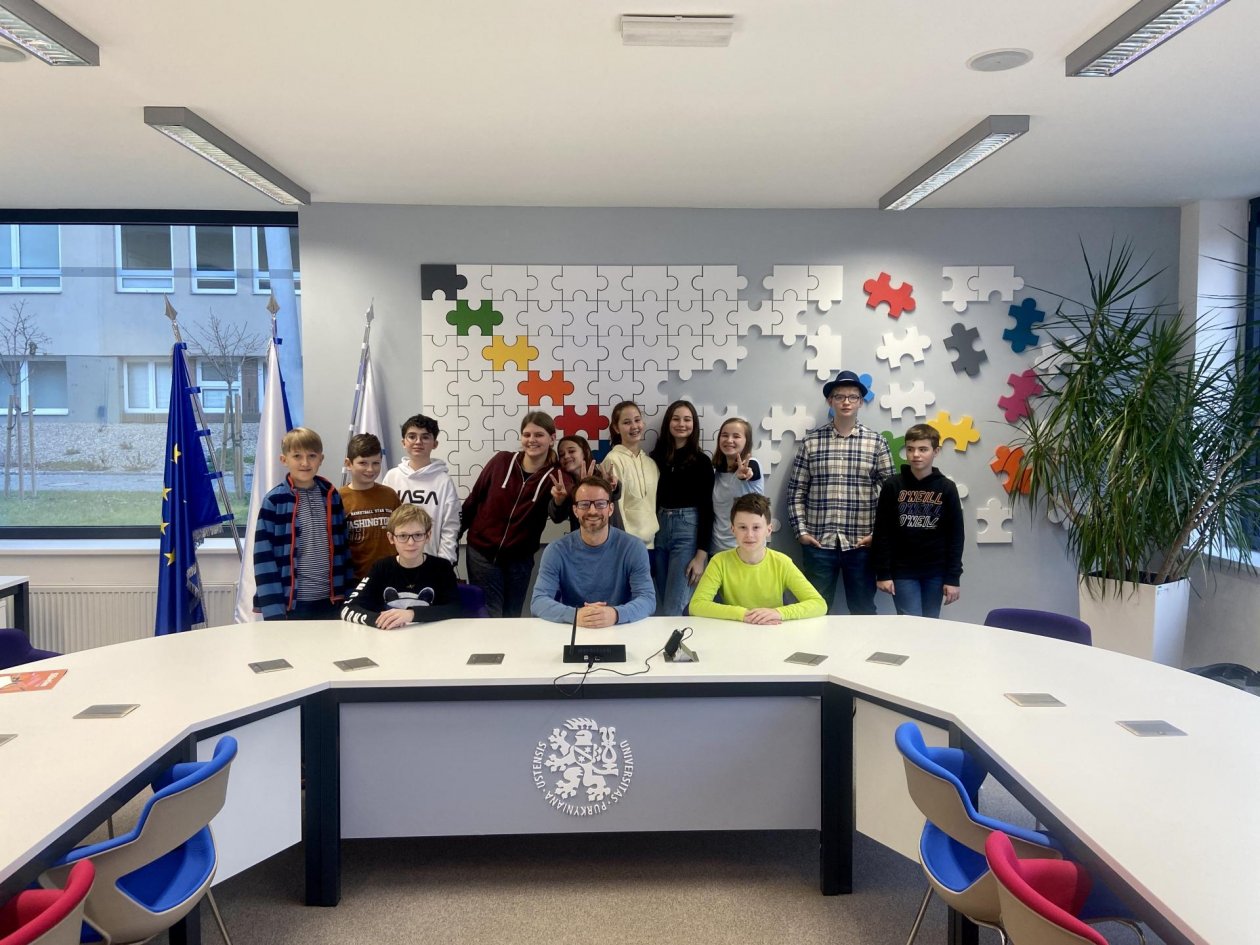 Projektový den ICT - VII.B na UJEPU