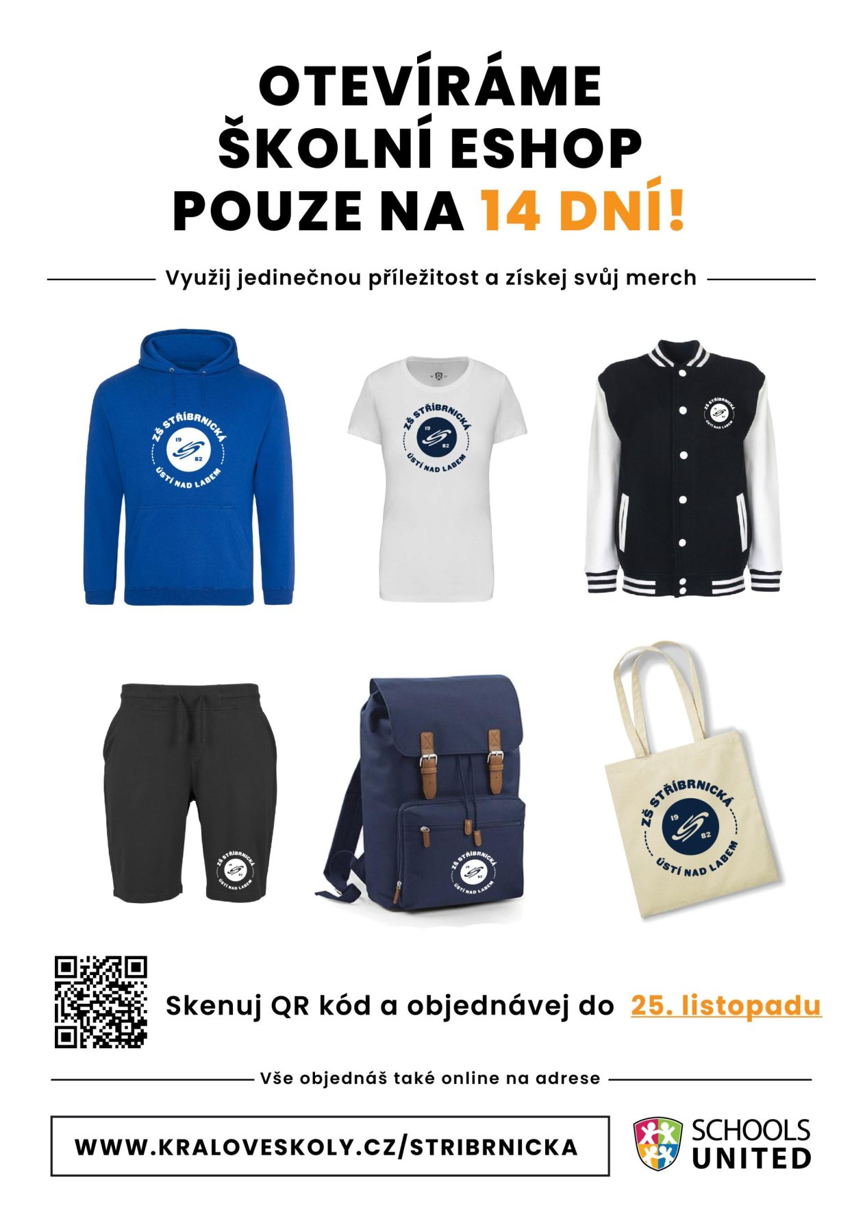Školní e-shop otevřen do 25.11.2022