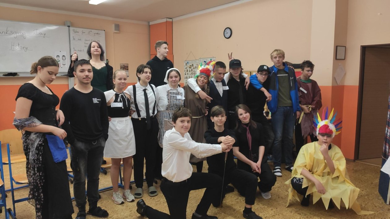 Projektový Den díkůvzdání v Základní škole Stříbrnická Ústí nad Labem