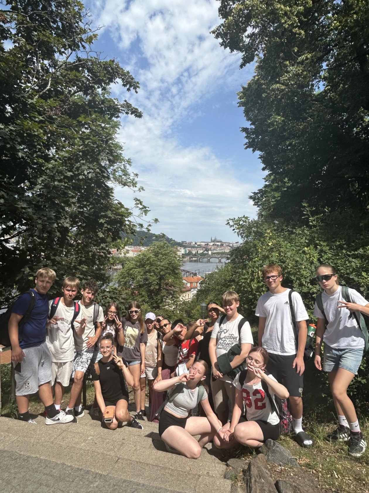 7.B na Vyšehradě a Neviditelné výstavě