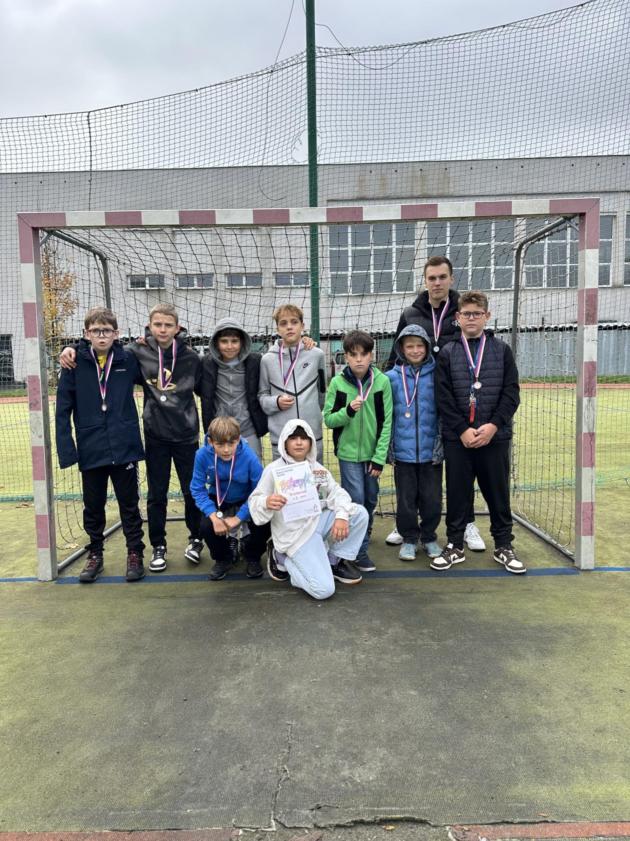 Úspěch našich žáků v minikopané