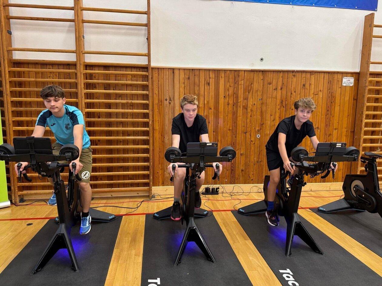 Czech Cycling Academy Roadshow zavítala do naší školy